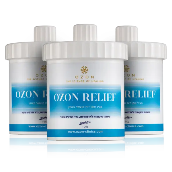 OZON Relief אוזון רליף 100 גרם שלישיה